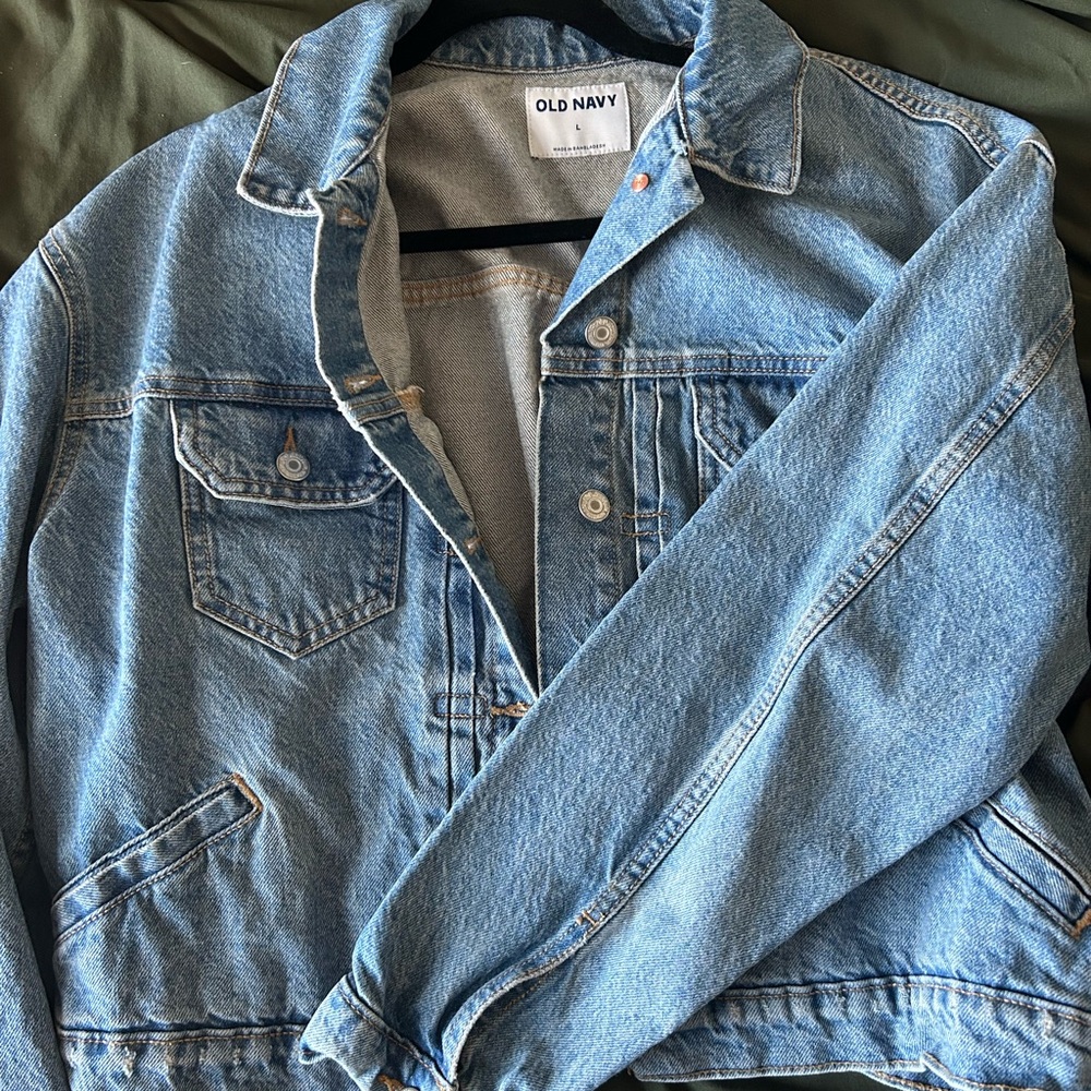 Old Navy Women's Light Blue Jean Jacket